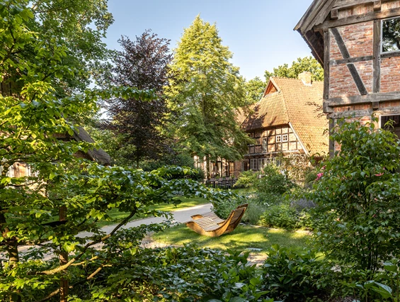 Biohotel: der Garten im Wildland - Biohotel Wildland