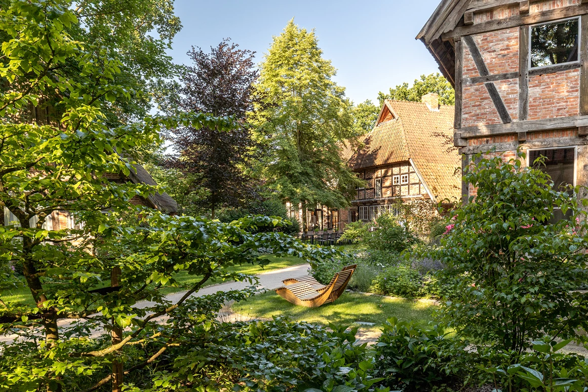 Biohotel: der Garten im Wildland - Biohotel Wildland