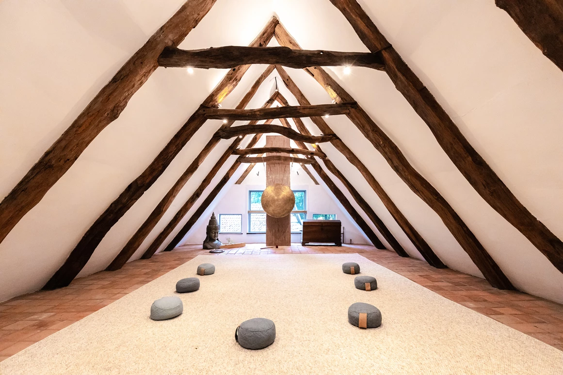 Biohotel: Yoga und Meditationsraum - Biohotel Wildland