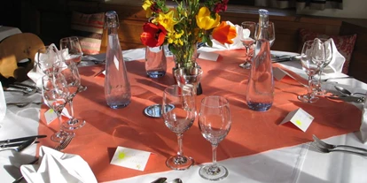 Nature hotel - Wassersparmaßnahmen - Graubünden - Bio-Restaurant mit regionalen und biologischen Produkten - Biohotel Ucliva