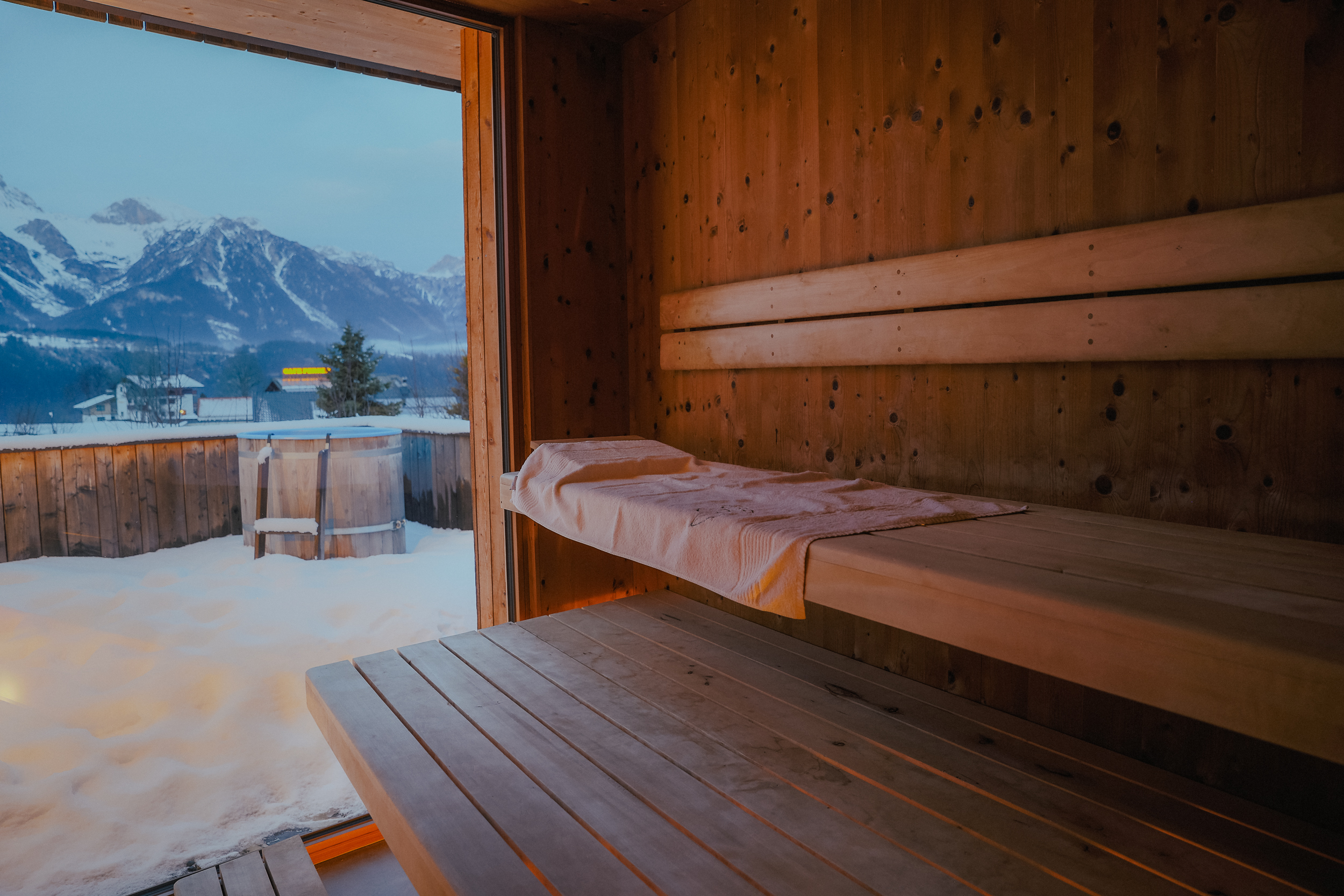 Biohotel: Unsere Finnische Sauna - Ecoquartier biYou