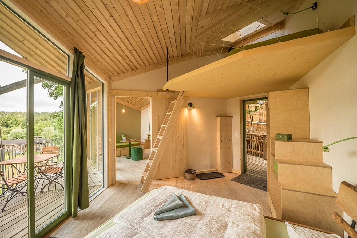 Biohotel: Baumhaus Suite - BIO-Hotel Kenners LandLust