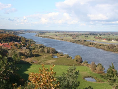 Nature hotel - PLZ 29525 (Deutschland) - Die Elbe vom Kniepenberg - BIO-Hotel Kenners LandLust