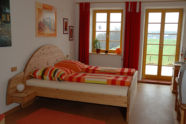 Nature hotel - Kulinarisches Angebot: Glutenfreie Kost möglich - Zimmer der Biopension - Pension Villa Weissig