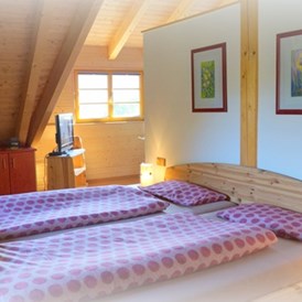 Biohotel: Comfort-Zimmer in der Ferienwohnung - Ökopension Villa Weissig