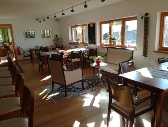 Biohotel: Frühstücksraum - Katharinas Veganer Naturgasthof