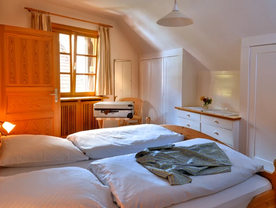 Biohotel: Doppelzimmer des Biohotels - Gasthof Adler