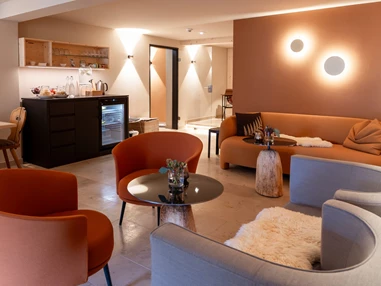 Biohotel: Lounge Bereich - Biohotel Sonne St. Peter