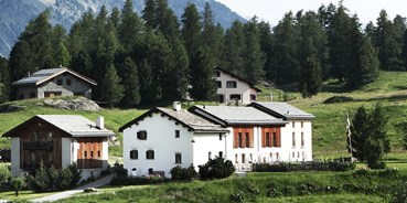Naturhotel - Hoteltyp: BIO-Hotel - Schweiz - Aussenansicht Sommer - Chesa Pool