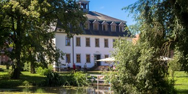 Naturhotel - Umgebungsschwerpunkt: Fluss - Gutshaus mit Restaurant - Biohotel Stiftsgut Wilhelmsglücksbrunn
