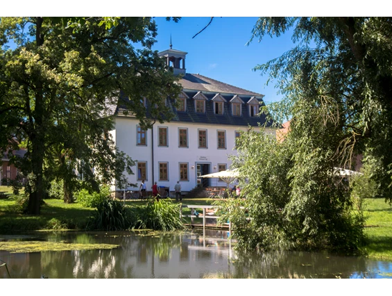 Biohotel: Gutshaus mit Restaurant - Biohotel Stiftsgut Wilhelmsglücksbrunn