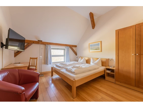 Biohotel: Doppelzimmer - Biohotel Stiftsgut Wilhelmsglücksbrunn