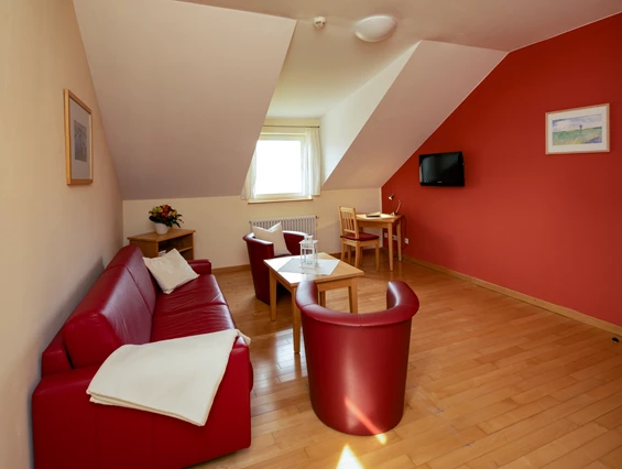 Biohotel: Ferienwohnung - Biohotel Stiftsgut Wilhelmsglücksbrunn