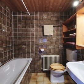 Biohotel: Badezimmer im kleinsten Apartment - Naturhaus Lehnwieser