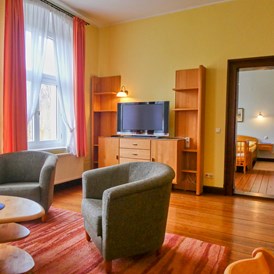 Biohotel: Apartment 2 im ersten OG - Gut Nisdorf Ferienapartments