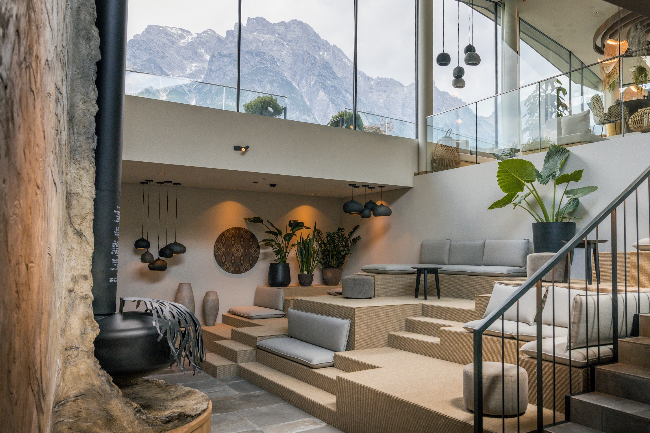 Biohotel: Kaminlounge - Naturresort PURADIES