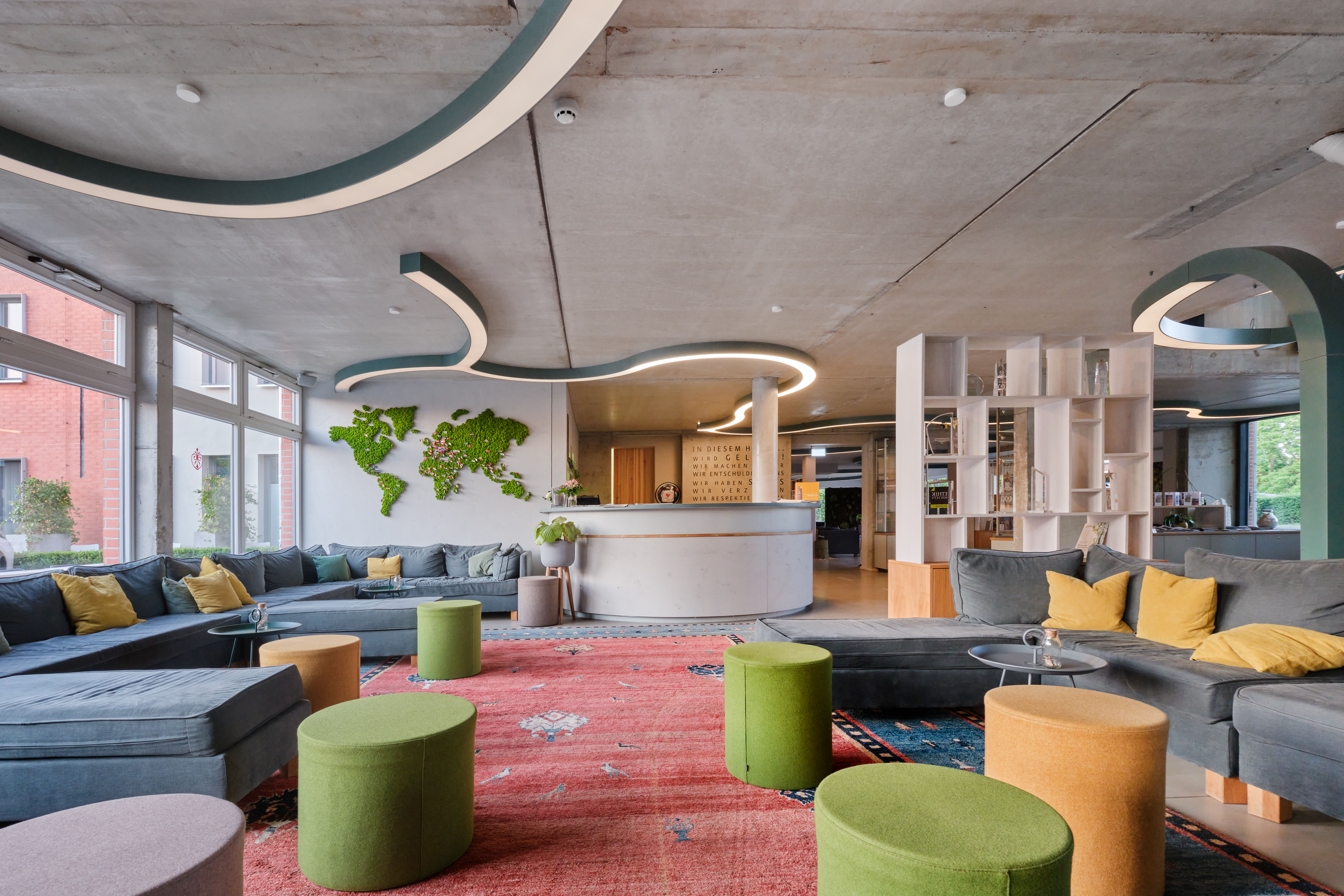 Biohotel: Lobby - Bio Hotel Landgut Stober