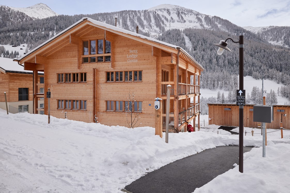 Biohotel: Berglodge Goms im Winter - Berglodge Goms