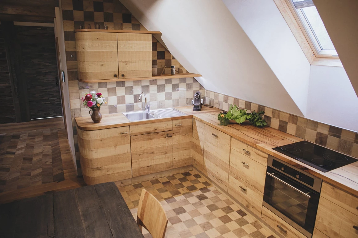 Biohotel: Apartment Oak für bis zu 5 Personen - der baum
