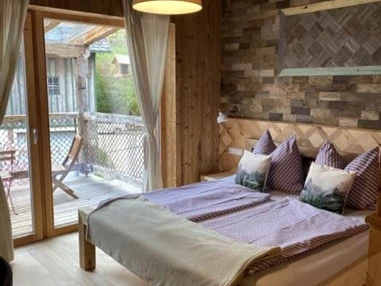 Biohotel: Doppelzimmer Maple Tree - der baum