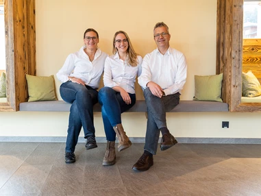 Biohotel: Ihre Gastgeber: Heike, Johanna & Andreas Eggensberger - Biohotel Eggensberger