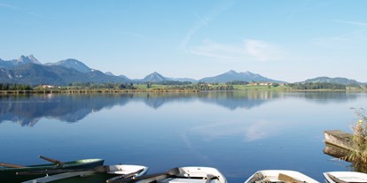 Naturhotel - Umgebungsschwerpunkt: Land - Urlaub im Allgäu am See: Raus in die Natur zu den schönsten Aussichtsplätzen.  - Biohotel Eggensberger