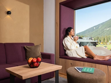 Biohotel: Panoramafenster - Biohotel Leutascherhof