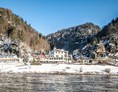 Biohotel: Ein Wintertraum in Eis und Schnee  - Bio- & Nationalpark-Refugium Schmilka