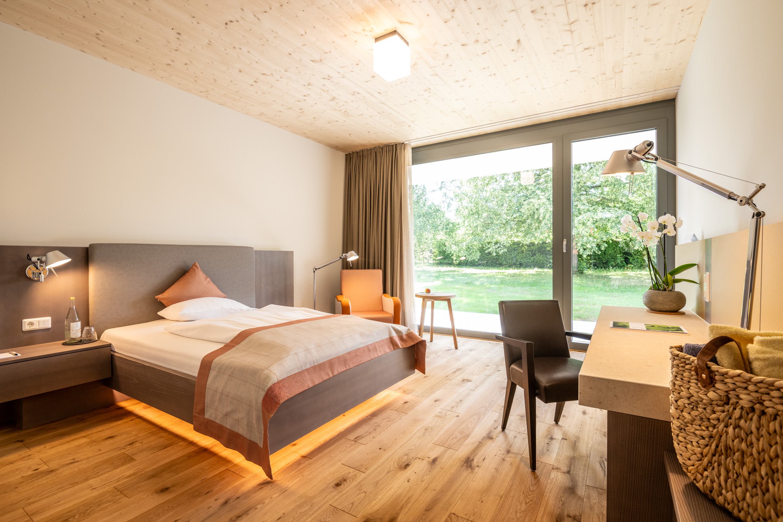 Naturhotel - Zimmerbeispiel im Tannenhaus. - Menschels Vitalresort