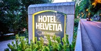 Naturhotel - Müllmanagement: Müllstationen für Gäste - Bio-Hotel Helvetia