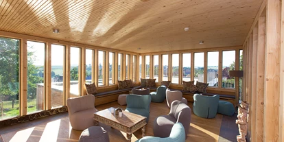 Naturhotel - Bio-Küche: Allergikerküche - Hessen Nord - Verweilen in der gemütlichen Kurlounge  - Rosenberg Ayurveda Gesundheits- und Kurzentrum