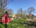 Biohotel: Mit großem Garten und Zeltwiese  - Yoga Vidya Nordsee