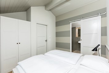 Biohotel: Schlafzimmer im Obergeschoss - im-jaich Naturoase Gustow