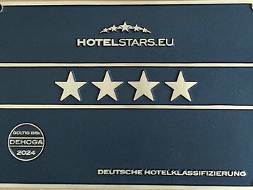 BIOHOTEL Schönhagener Mühle Nachweise Zertifikate  4 Hotelsterne