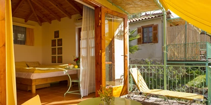 Naturhotel - Peloponnes  - BIO HOTEL Mani Sonnenlink: Bungalow - Bio Gästehaus Mani Sonnenlink