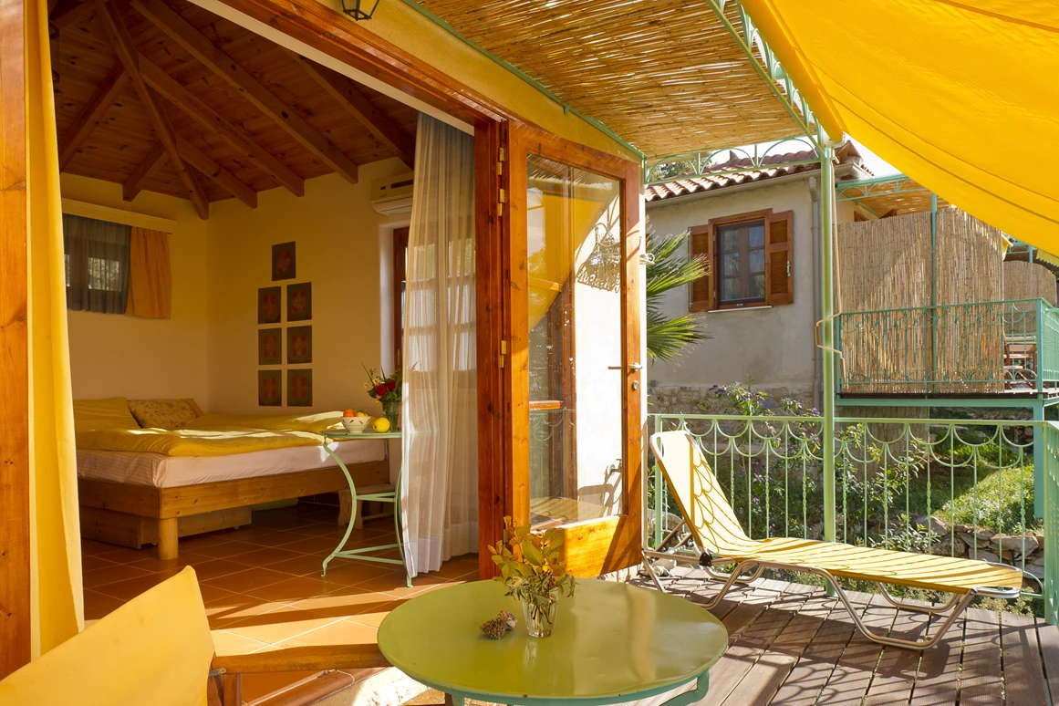 Biohotel: BIO HOTEL Mani Sonnenlink: Bungalow - Bio Gästehaus Mani Sonnenlink