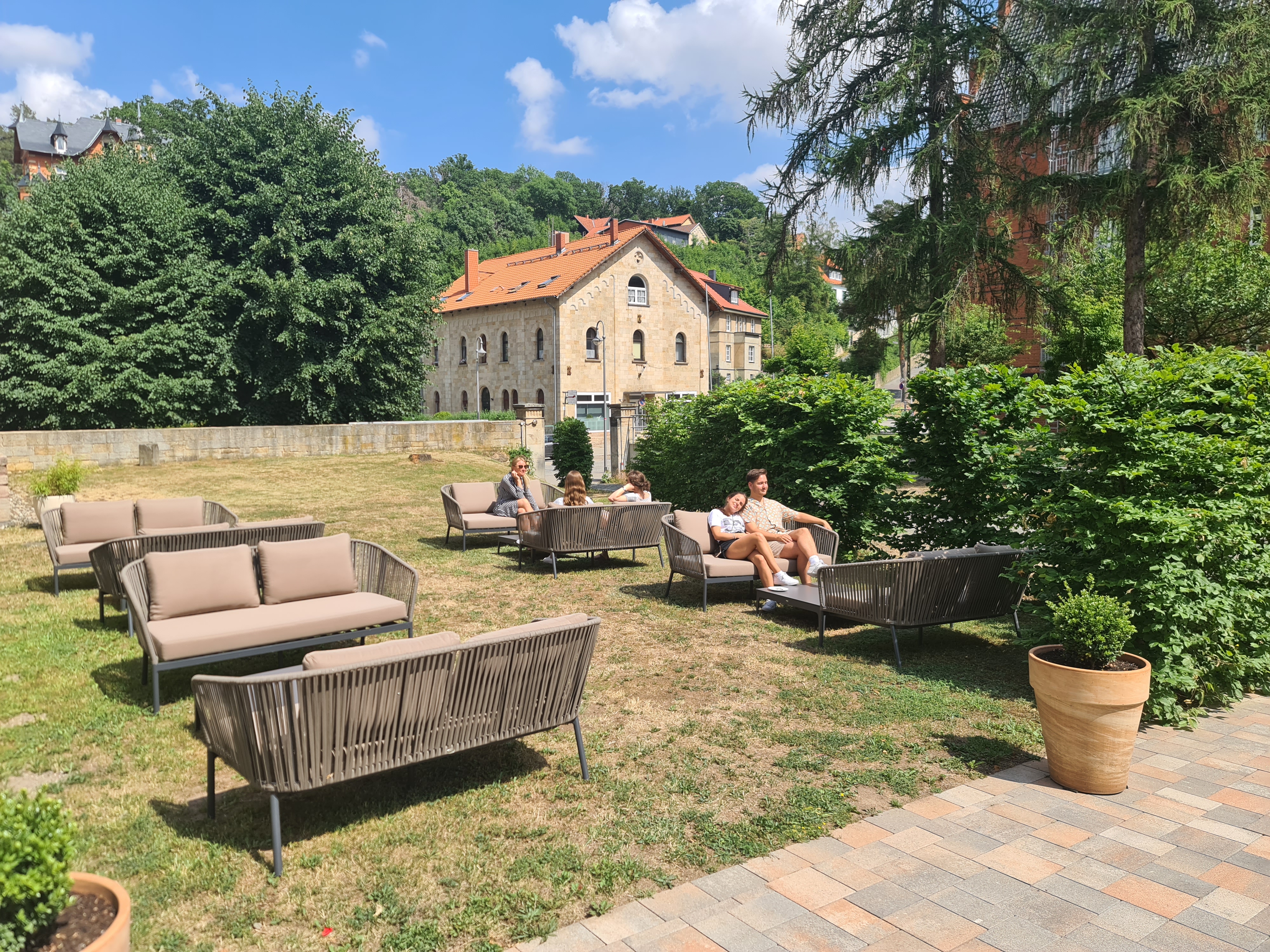 Biohotel: Garten - Schlosshotel Blankenburg