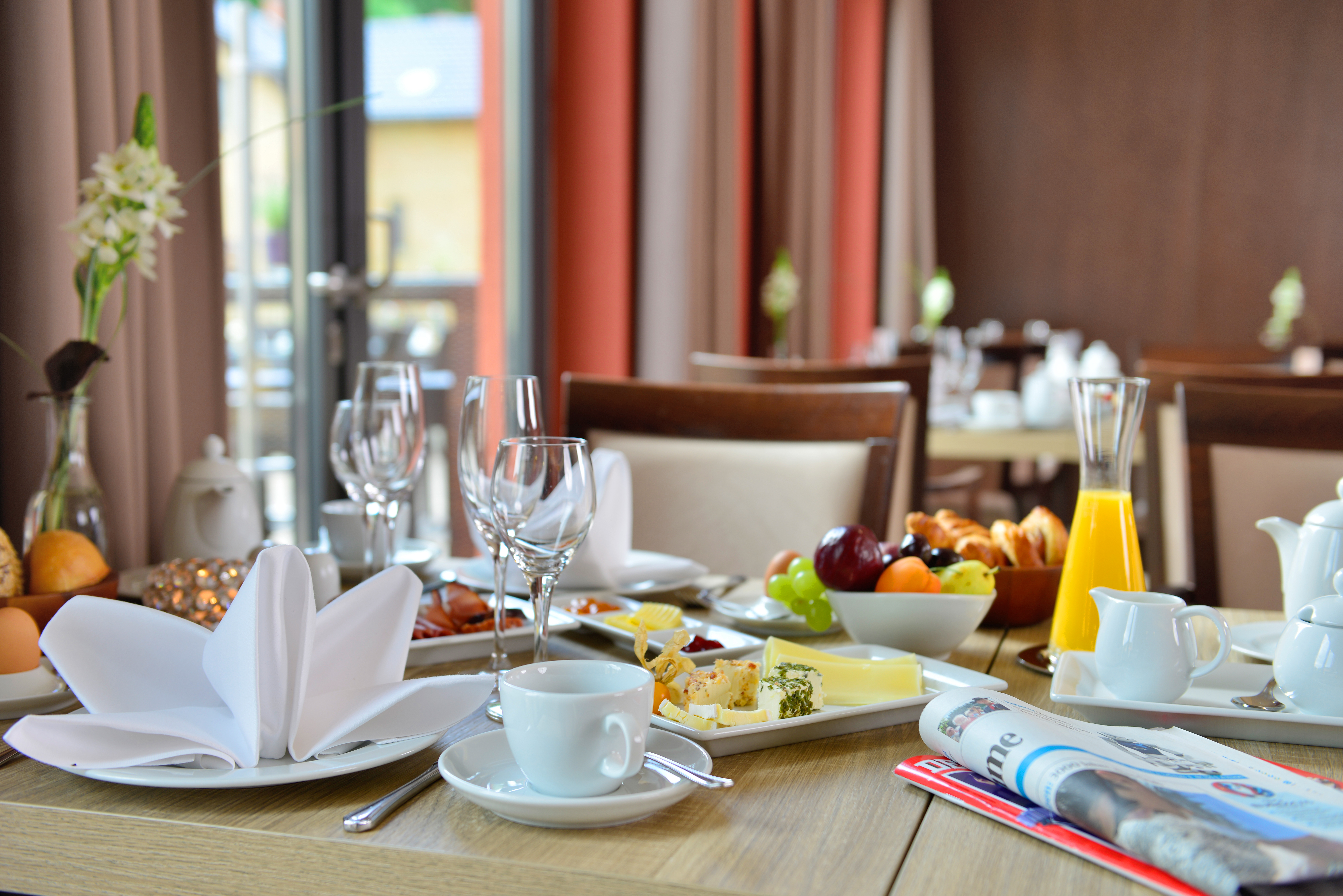 Biohotel: Frühstück - Schlosshotel Blankenburg