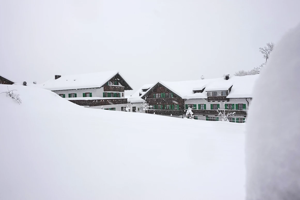 Biohotel: Wir lieben Neuschnee. - moor&mehr Bio-Kurhotel