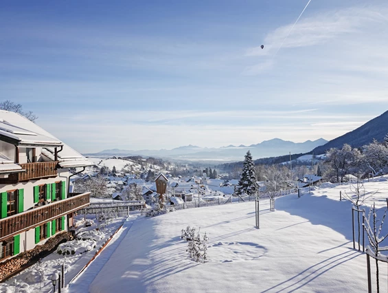 Biohotel: Ein einzigartiges Panorama direkt vor unserem Biohotel.  - moor&mehr Bio-Kurhotel