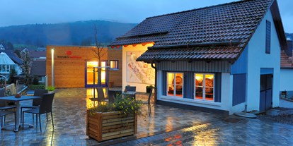 Naturhotel - Hoteltyp: BIO-Weingut - Thüringen Süd - R.A.S.T.-Platz in krenzers rhön - krenzers rhön: Hotel + Apfelweingut + Bio-Landwirtschaft