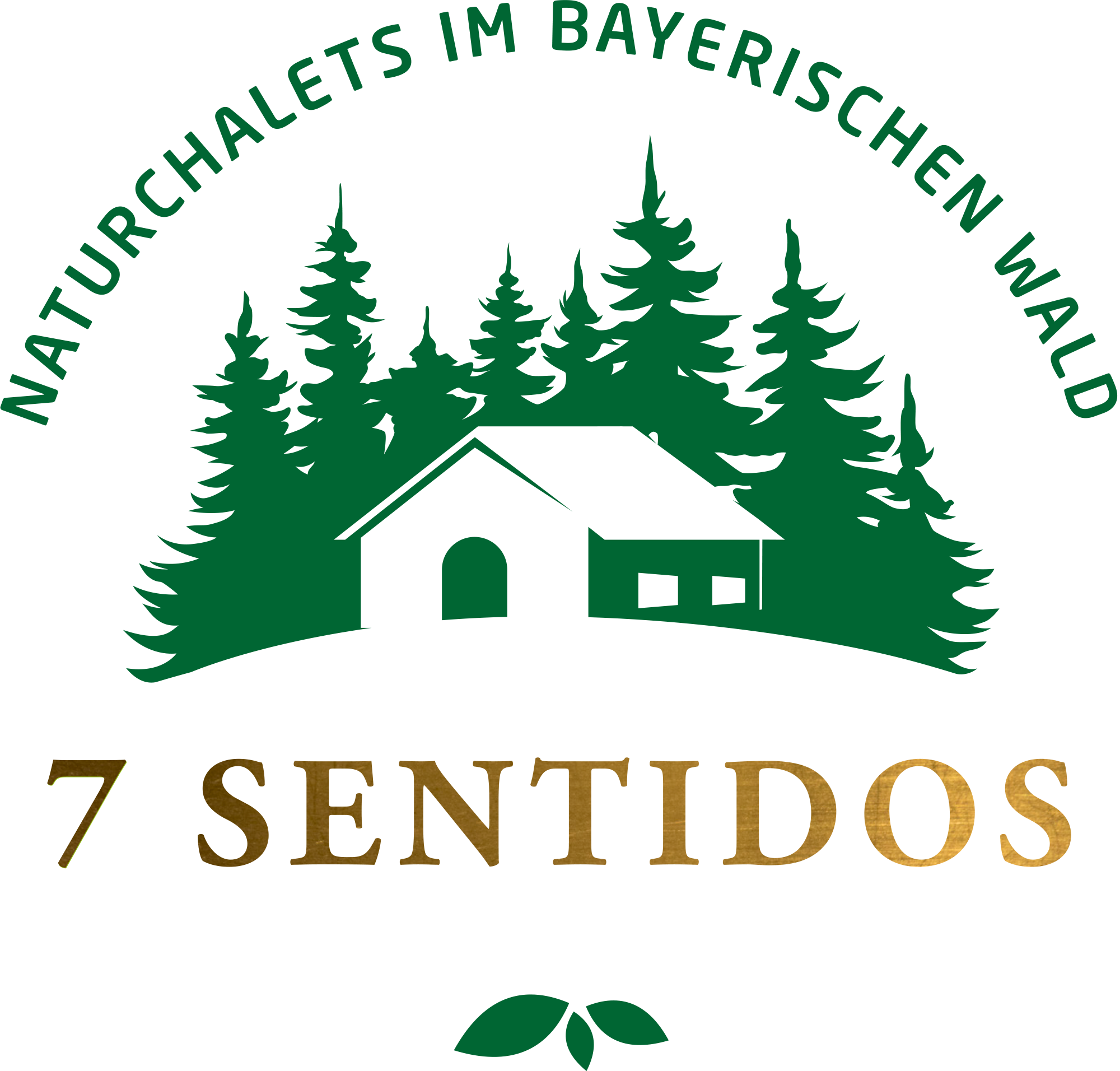 Naturhotel - PLZ 94169 (Deutschland) - BIO HOTEL 7 Sentidos: Logo - 7 Sentidos – Naturchalets