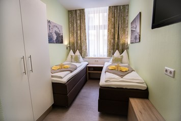 Biohotel: Zweibettzimmer mit Einzelbetten - Hotel Praterstern