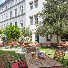 Biohotel: Sonniger Garten - Hotel Praterstern