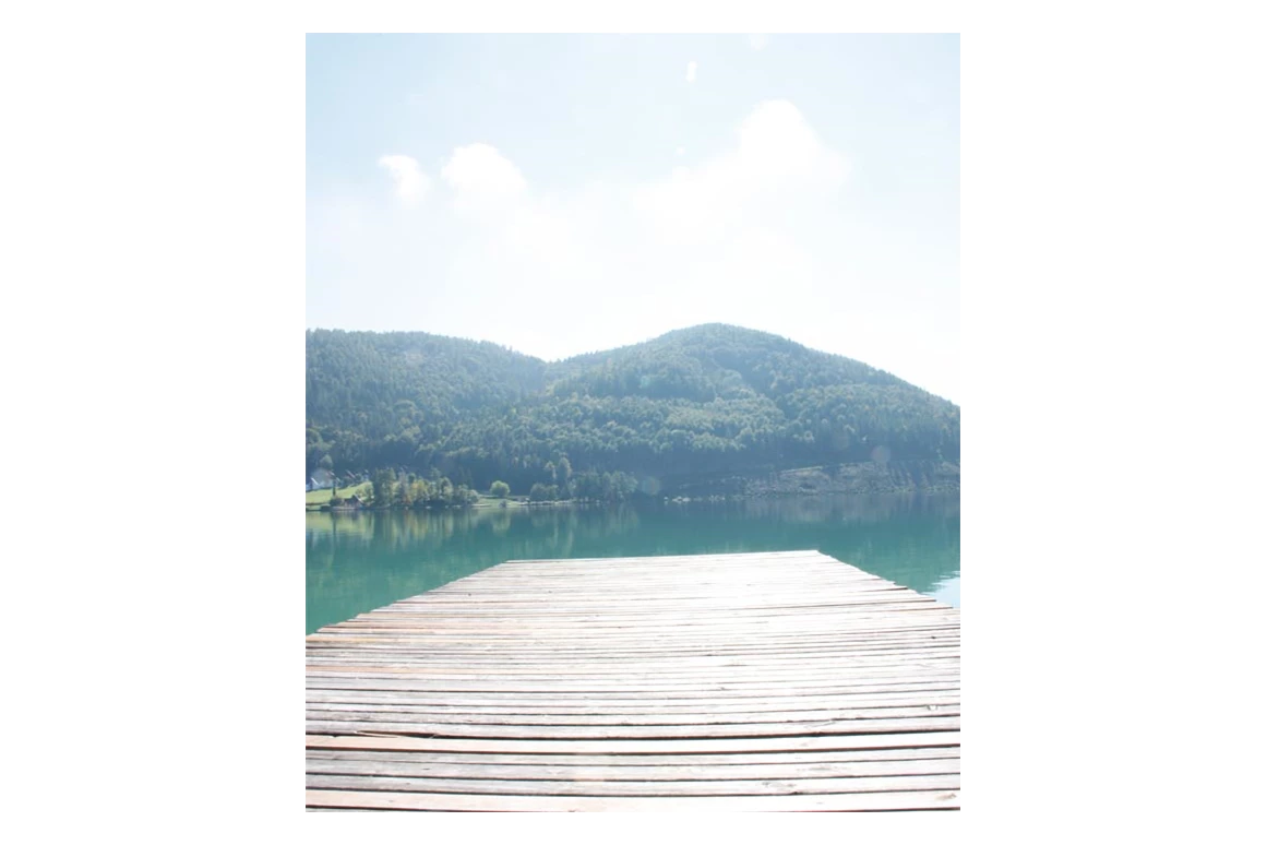 Biohotel: Blick auf den Klopeiner See - Loving Hut am Klopeiner See