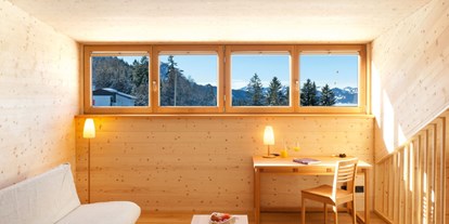 Naturhotel - Hoteltyp: Bio-Restaurant - Tiroler Oberland - Mattlihüs Große Suite Holz100 - Biohotel Mattlihüs in Oberjoch