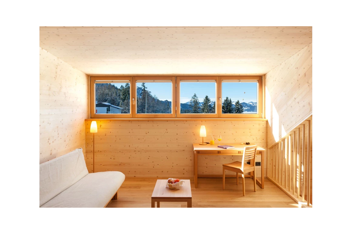 Biohotel: Mattlihüs Große Suite Holz100 - Biohotel Mattlihüs in Oberjoch