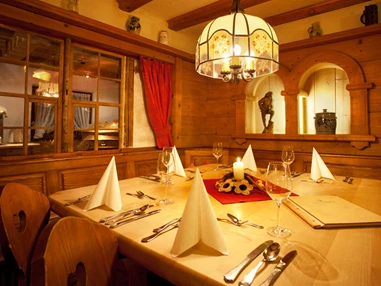 Biohotel: Mattlihüs Restaurant Ofenstube - Biohotel Mattlihüs in Oberjoch