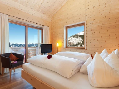 Biohotel: Mattlihüs Doppelzimmer Holz100  - Biohotel Mattlihüs in Oberjoch
