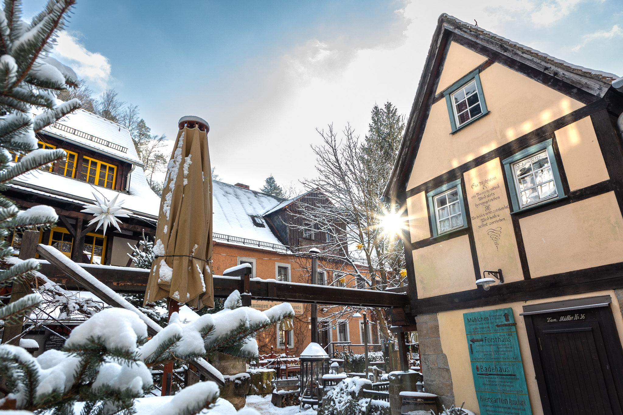 Biohotel: Bio-Pension Forsthaus